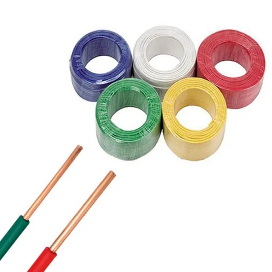 Câblage de bâtiment de maison isolé en PVC UL1015, conducteur en cuivre nu 20 AWG, fil électrique à noyau unique de 1.5mm 2.5mm